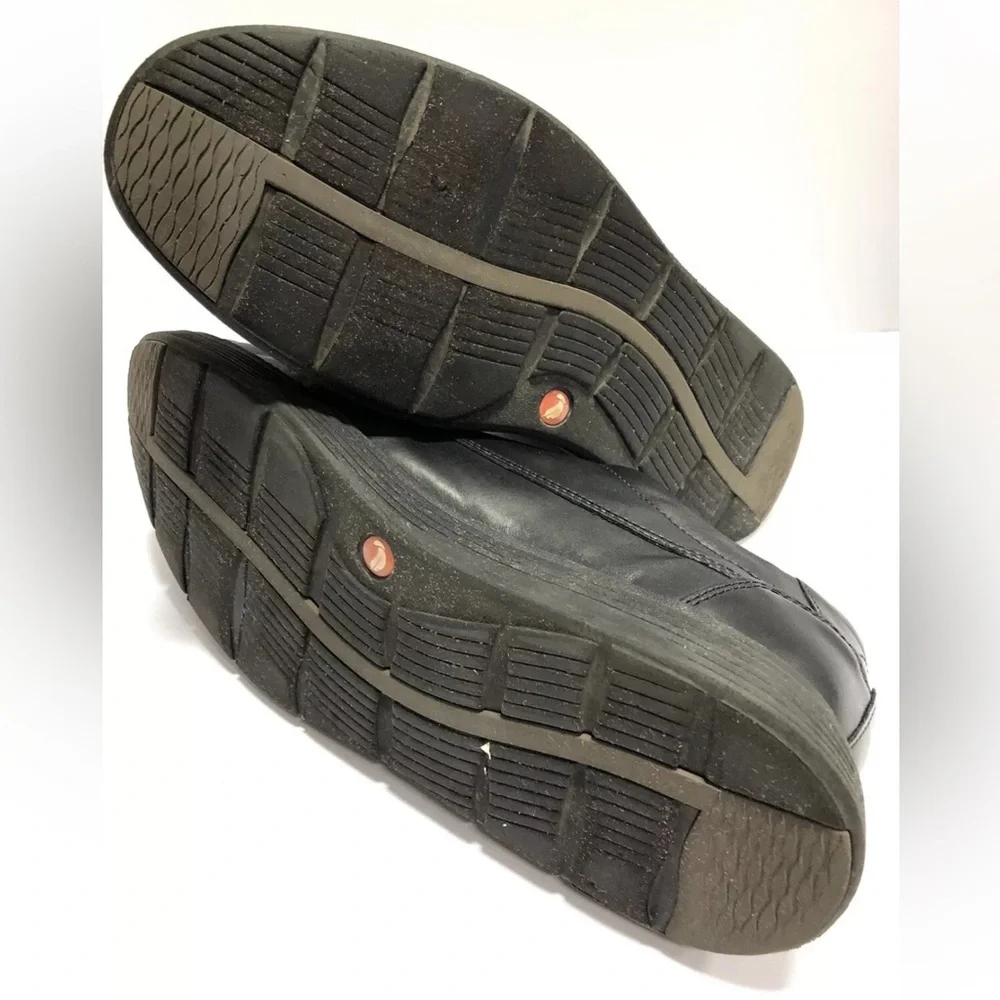 Clark’s Men’s Un Tailor Tie Oxford Dress Shoes Black, Size 12 M.